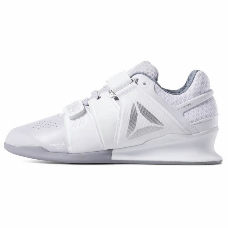Adidasi Training Reebok Legacy Lifter Dama Albi/Gri/Argintii Romania ZI5833AE